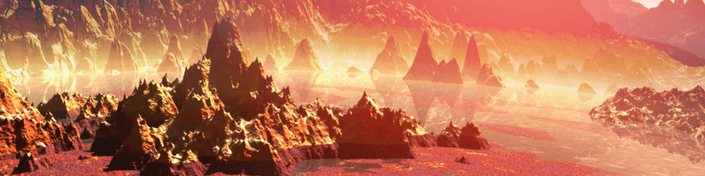 Primordial world concept art